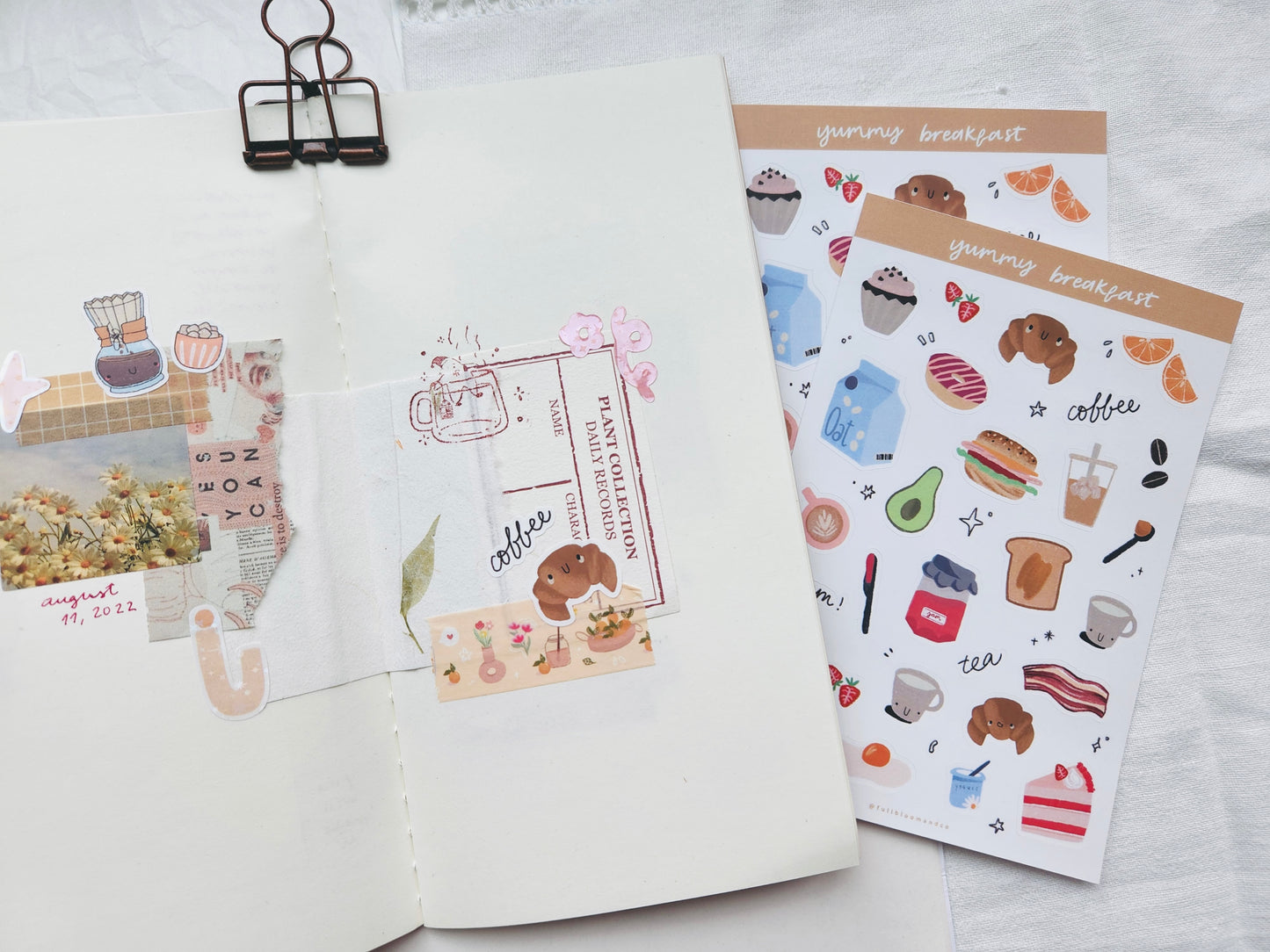 Yummy Breakfast Sticker Sheet