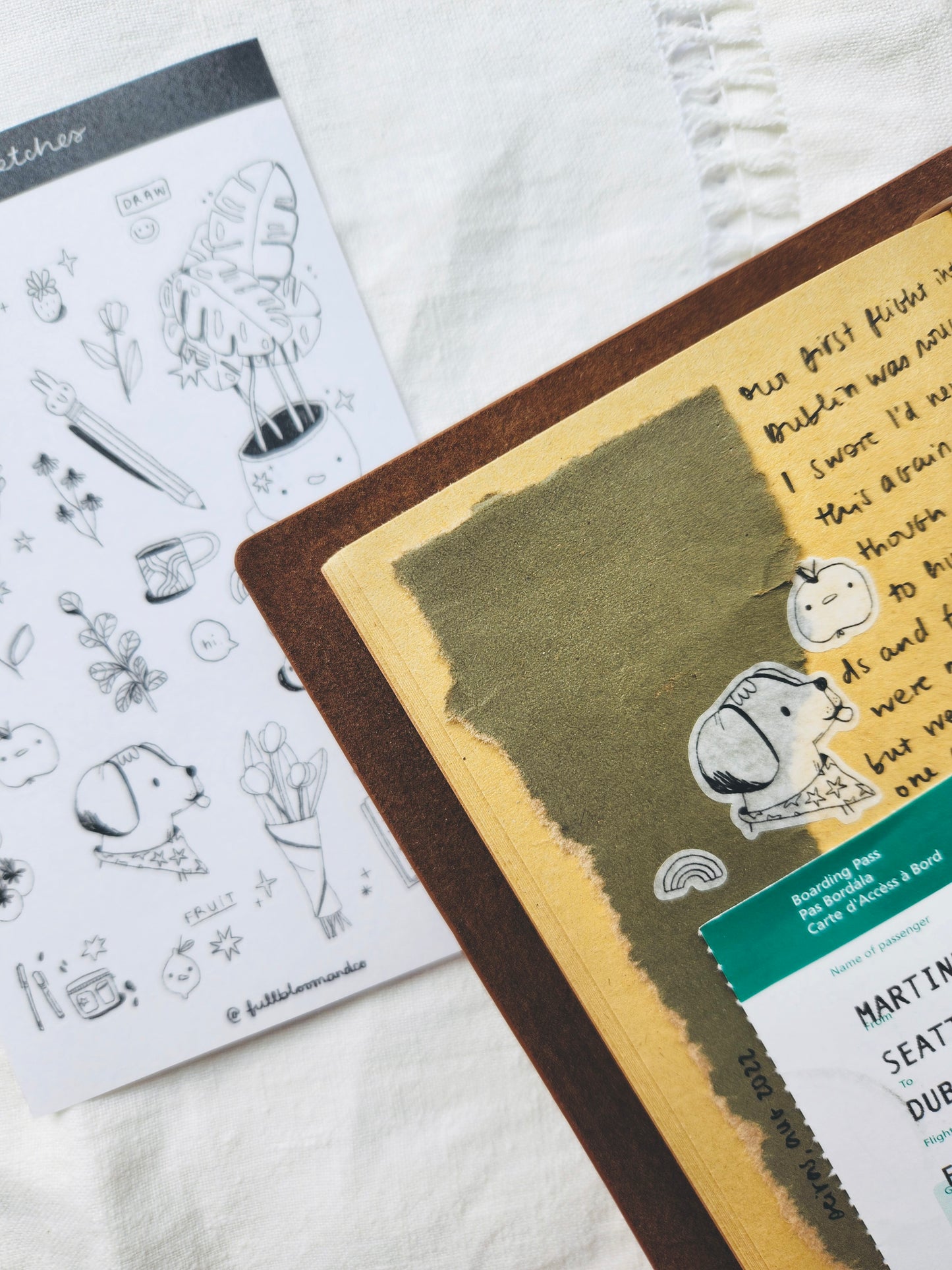 A Day At Home Coloring Sticker Sheet - Clear Stickers