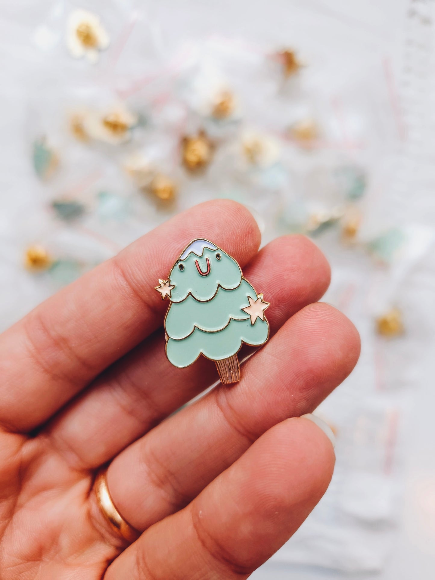 Christmas Tree Enamel Pin
