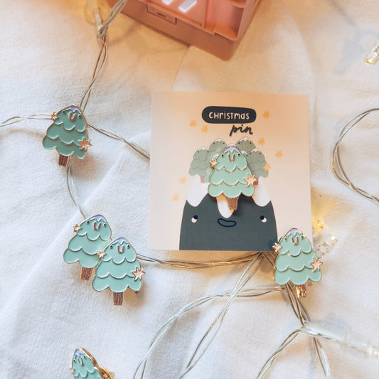 Christmas Tree Enamel Pin