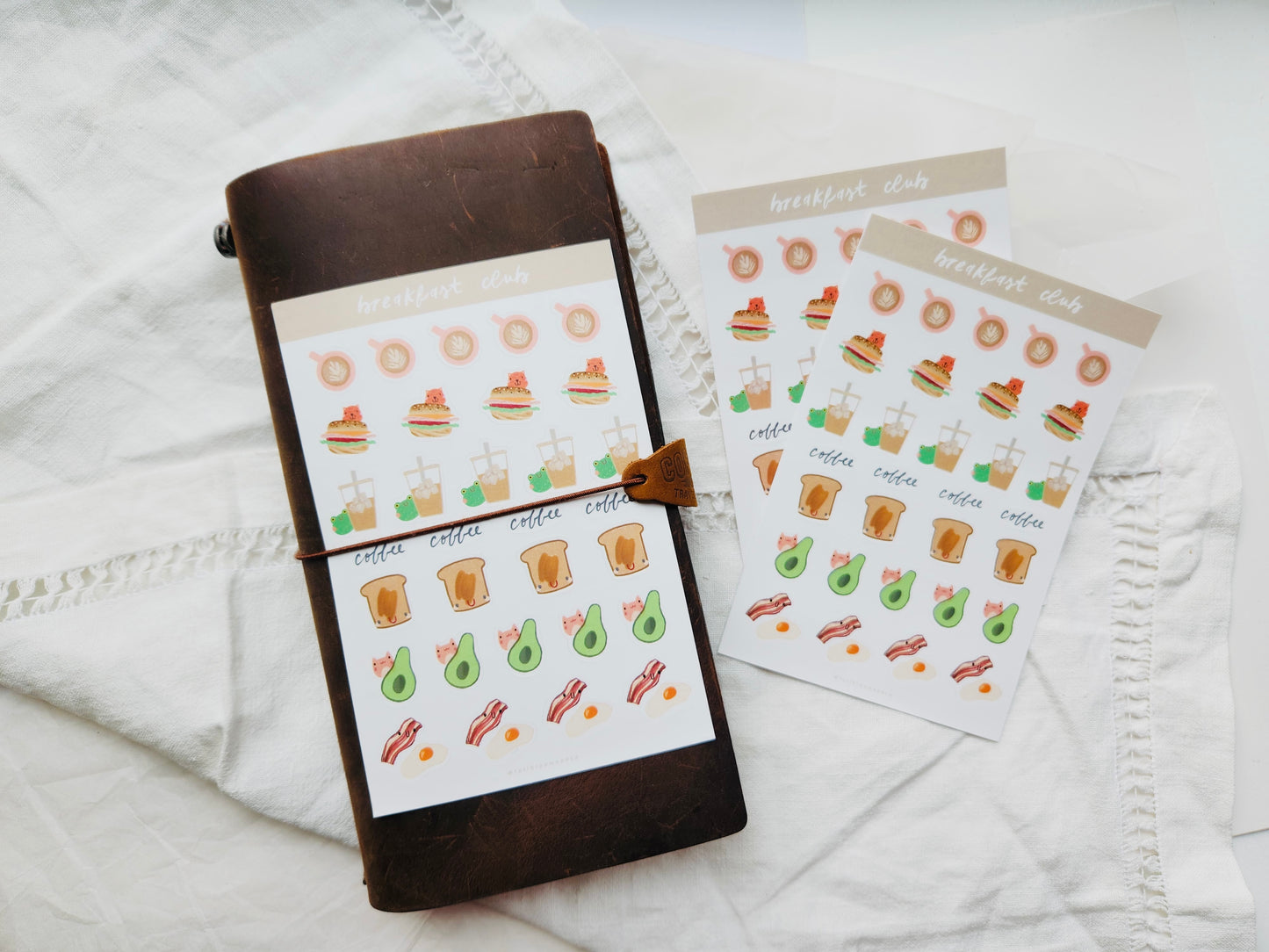 Breakfast Club Sticker Sheet