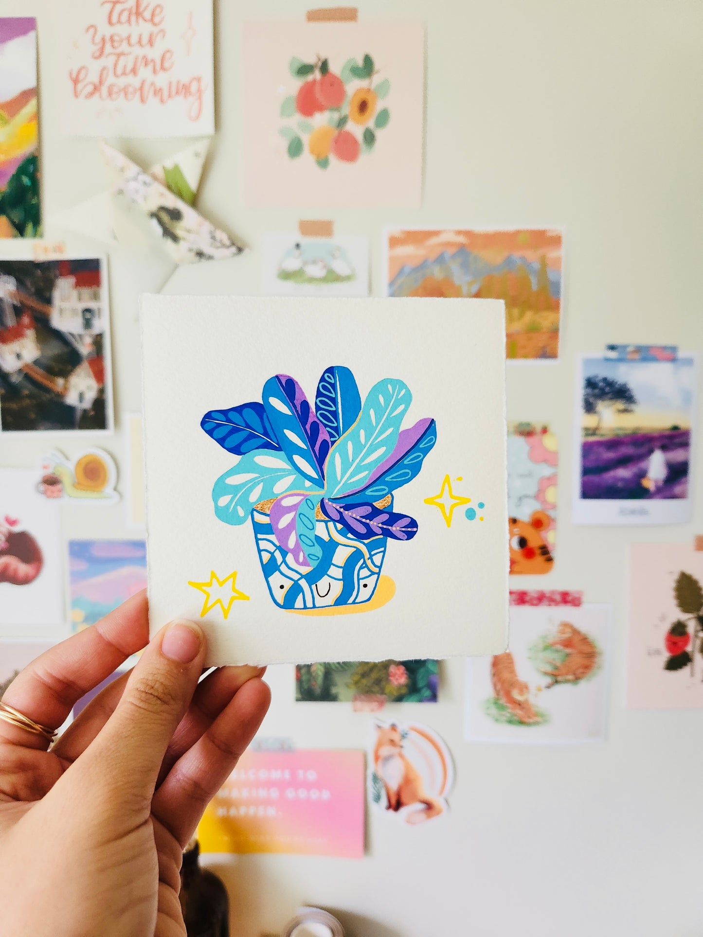 Original Gouache Paintings