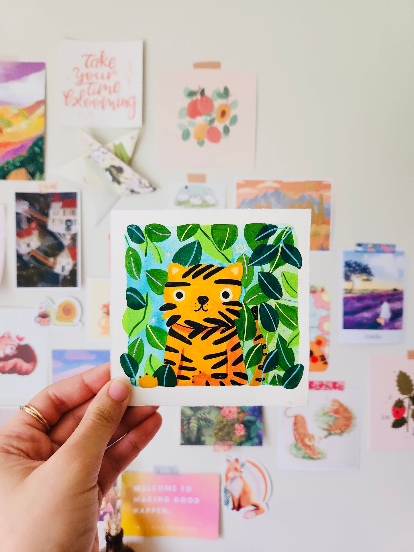 Original Gouache Paintings