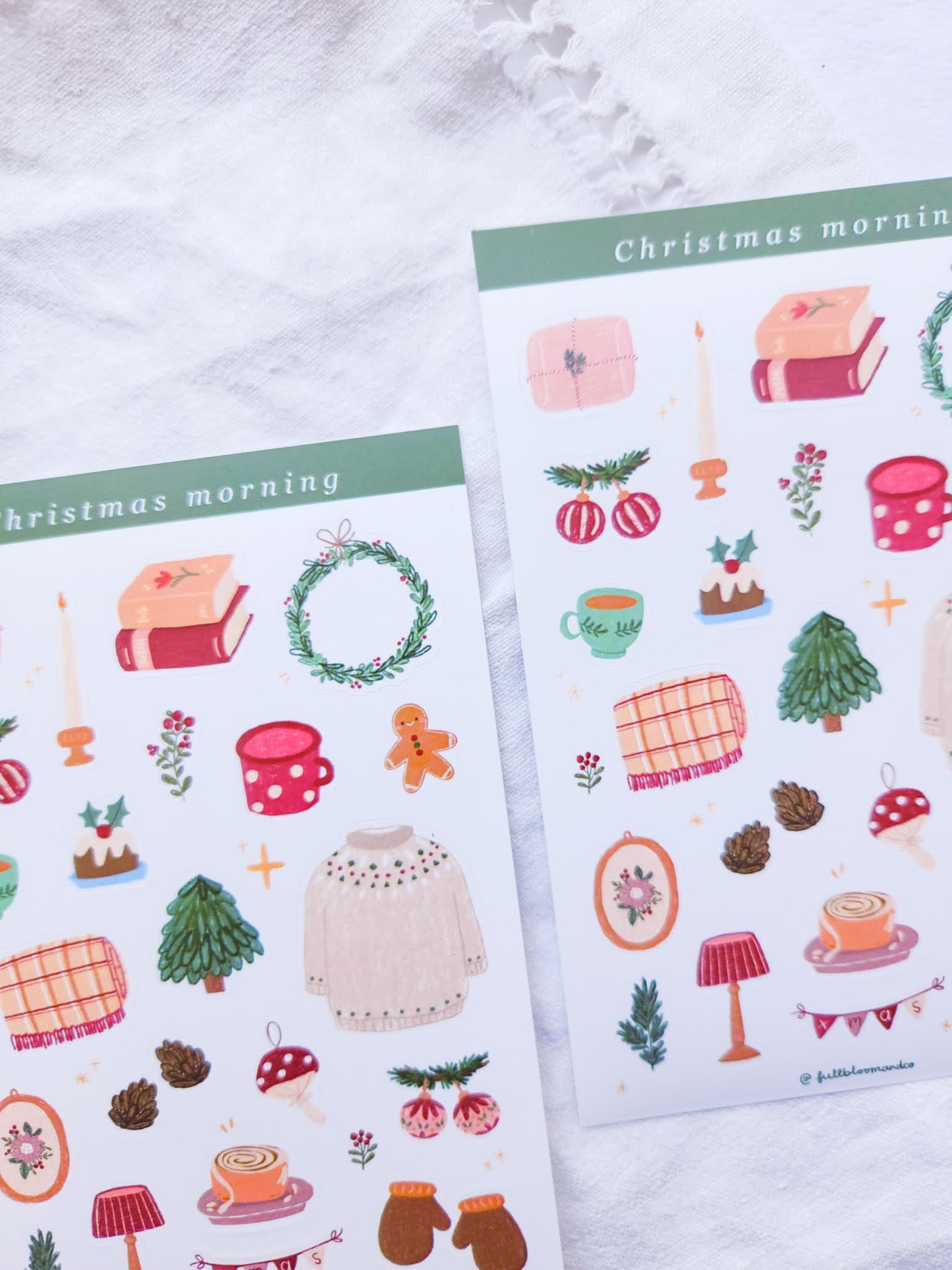 Christmas Morning Sticker Sheet