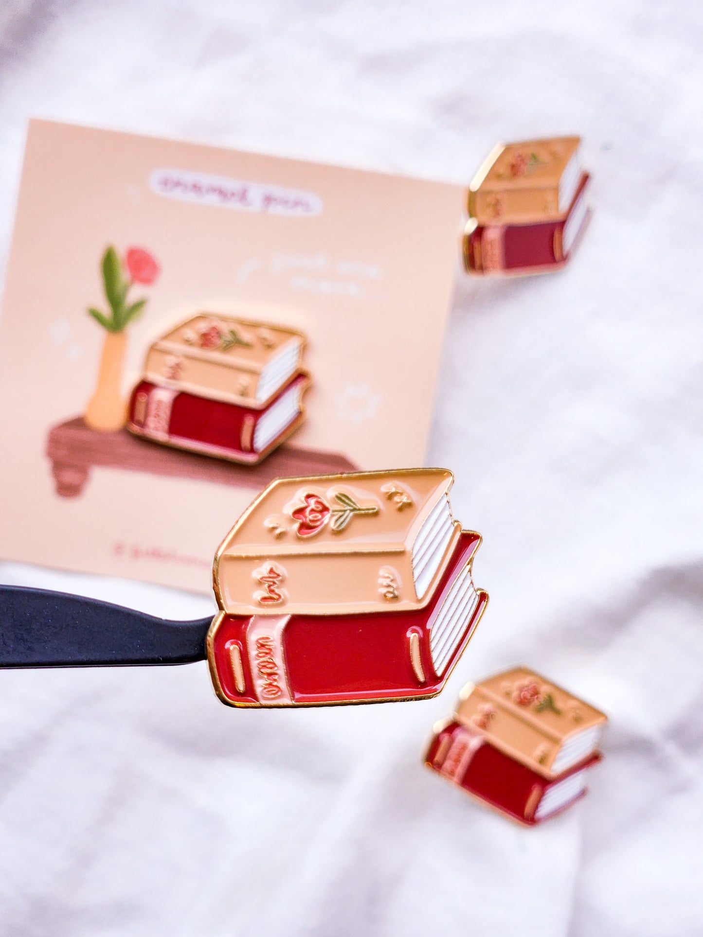 Book Club Enamel Pin