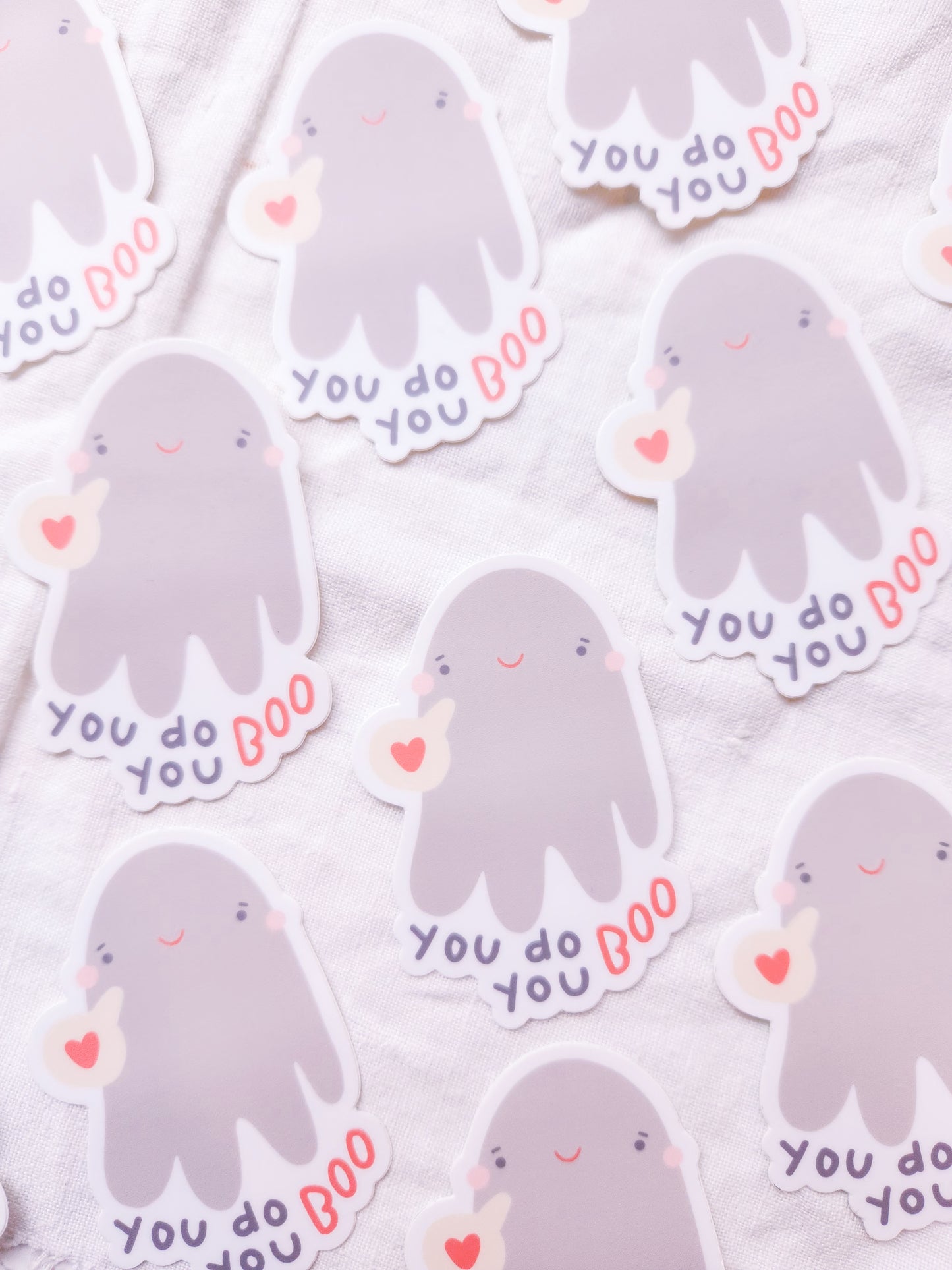 You Do You Boo Ghost Vinyl Sticker