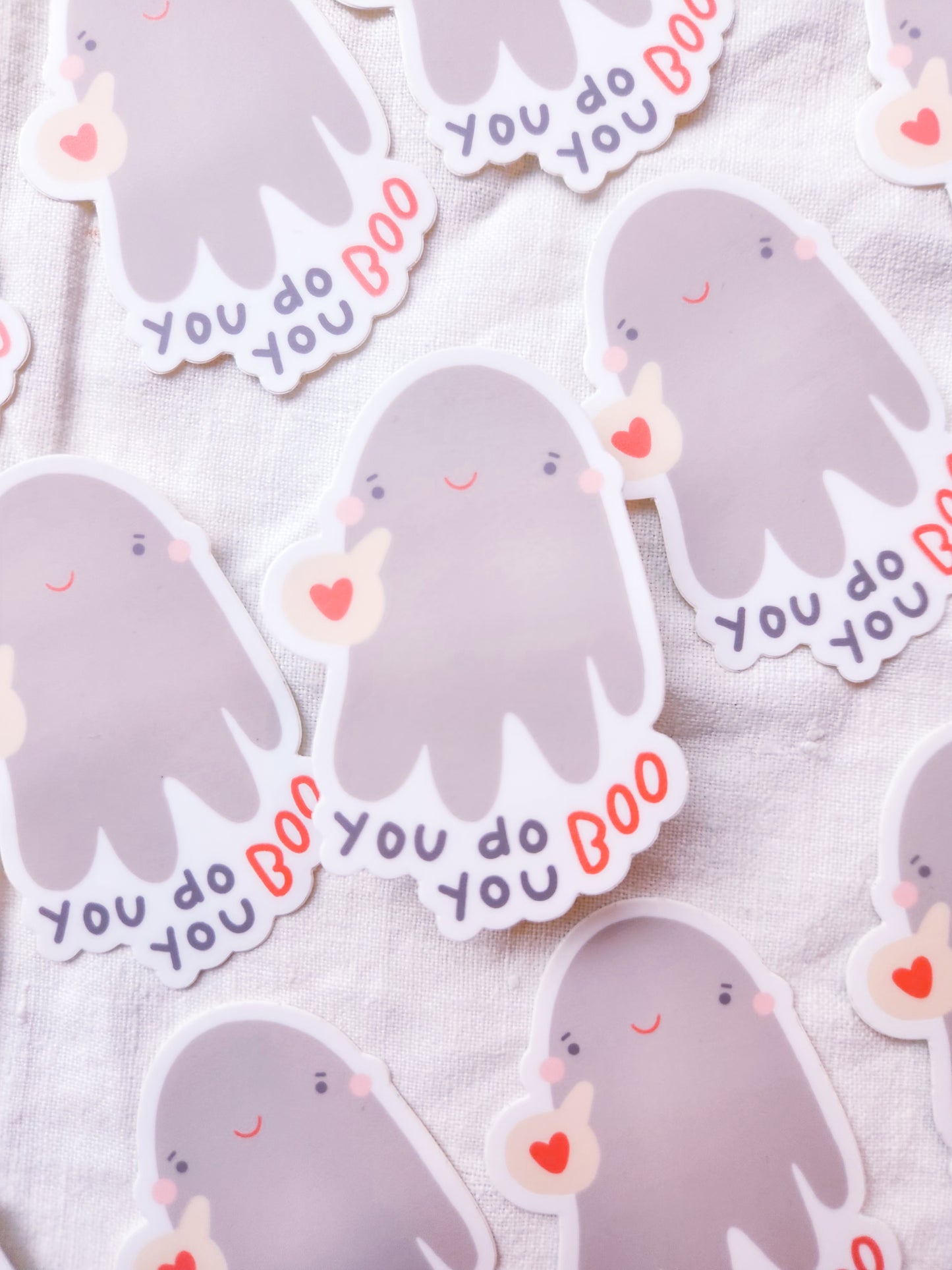 You Do You Boo Ghost Vinyl Sticker