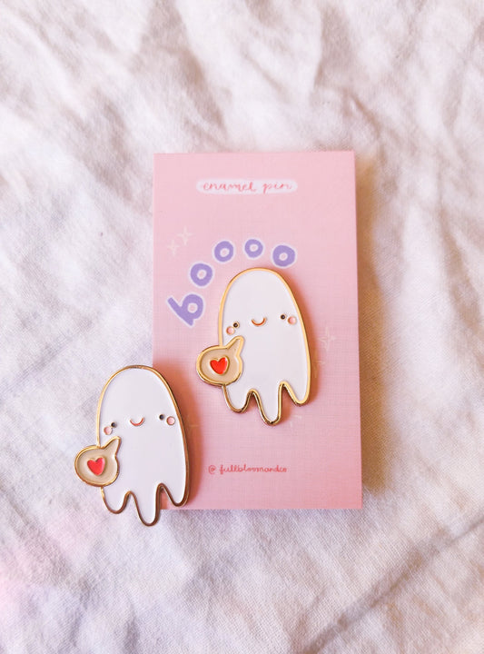 Loving Ghost Enamel Pin
