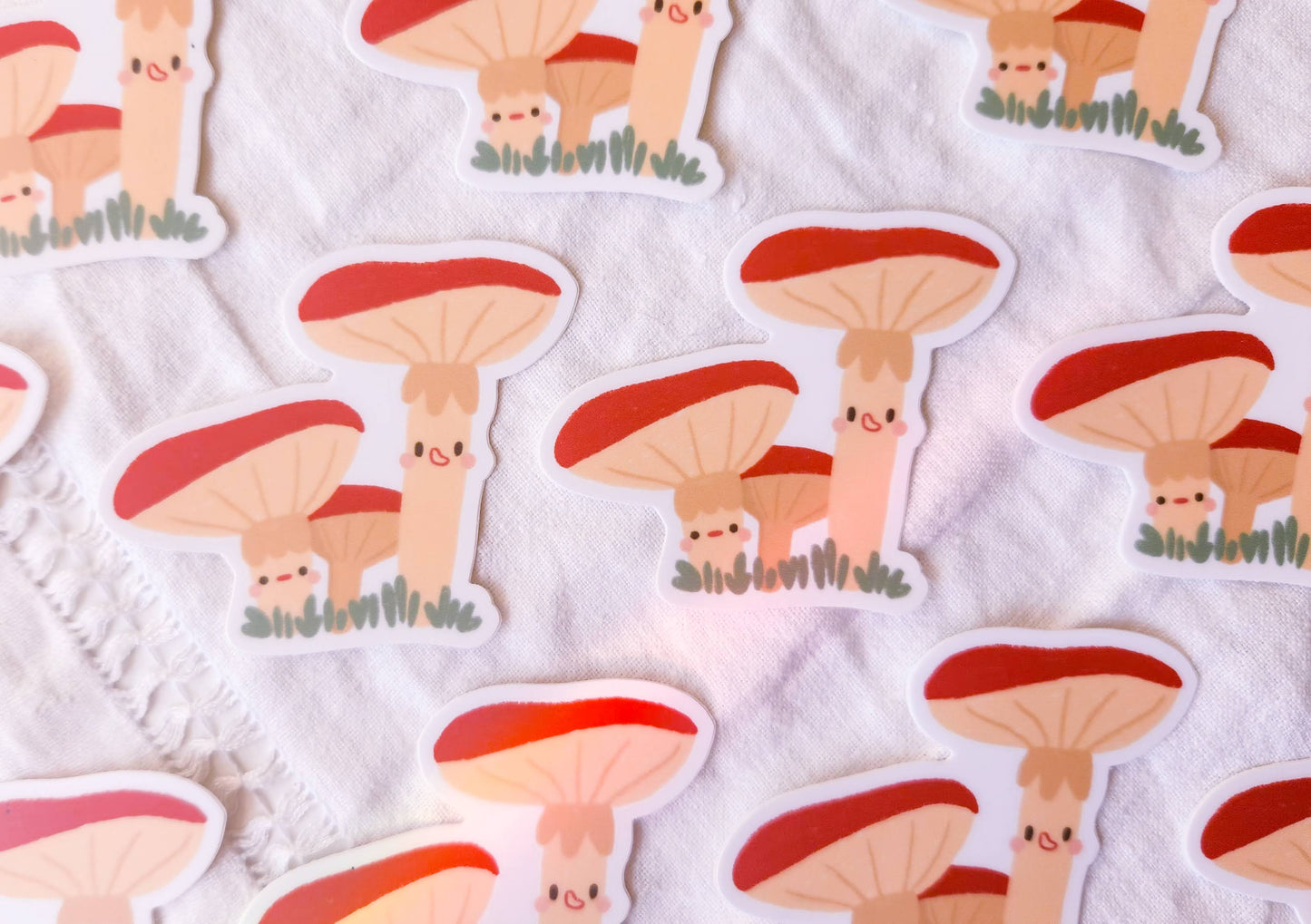 Mushroom Friends Vinyl Sticker