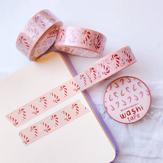 Candy Cane Washi Tape - Christmas