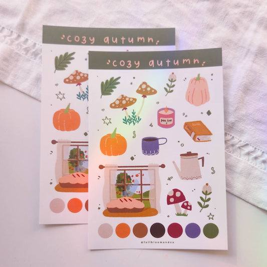Cozy Autumn Sticker Sheet