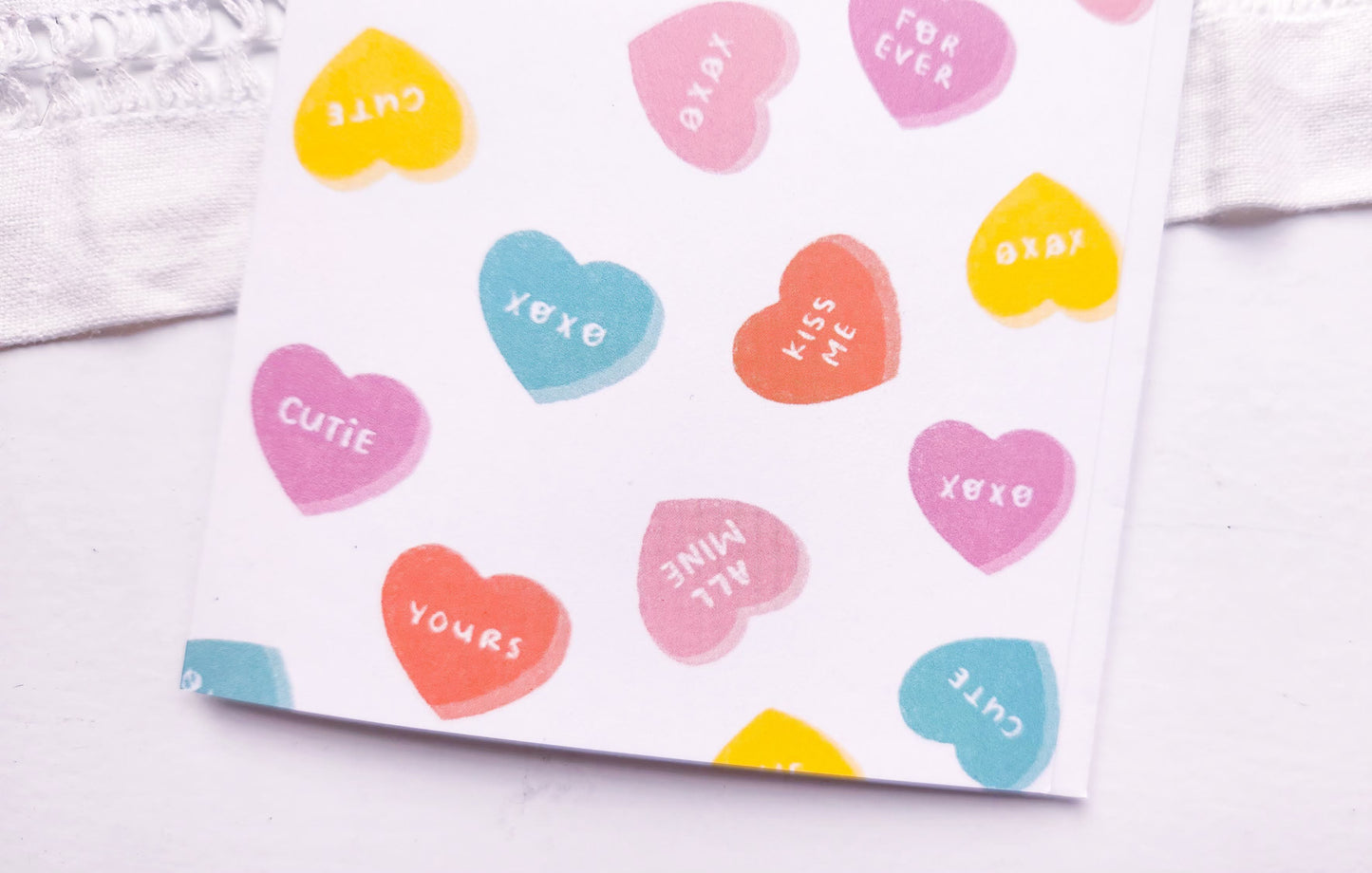 Valentine's Day Greeting Card - Candy Hearts