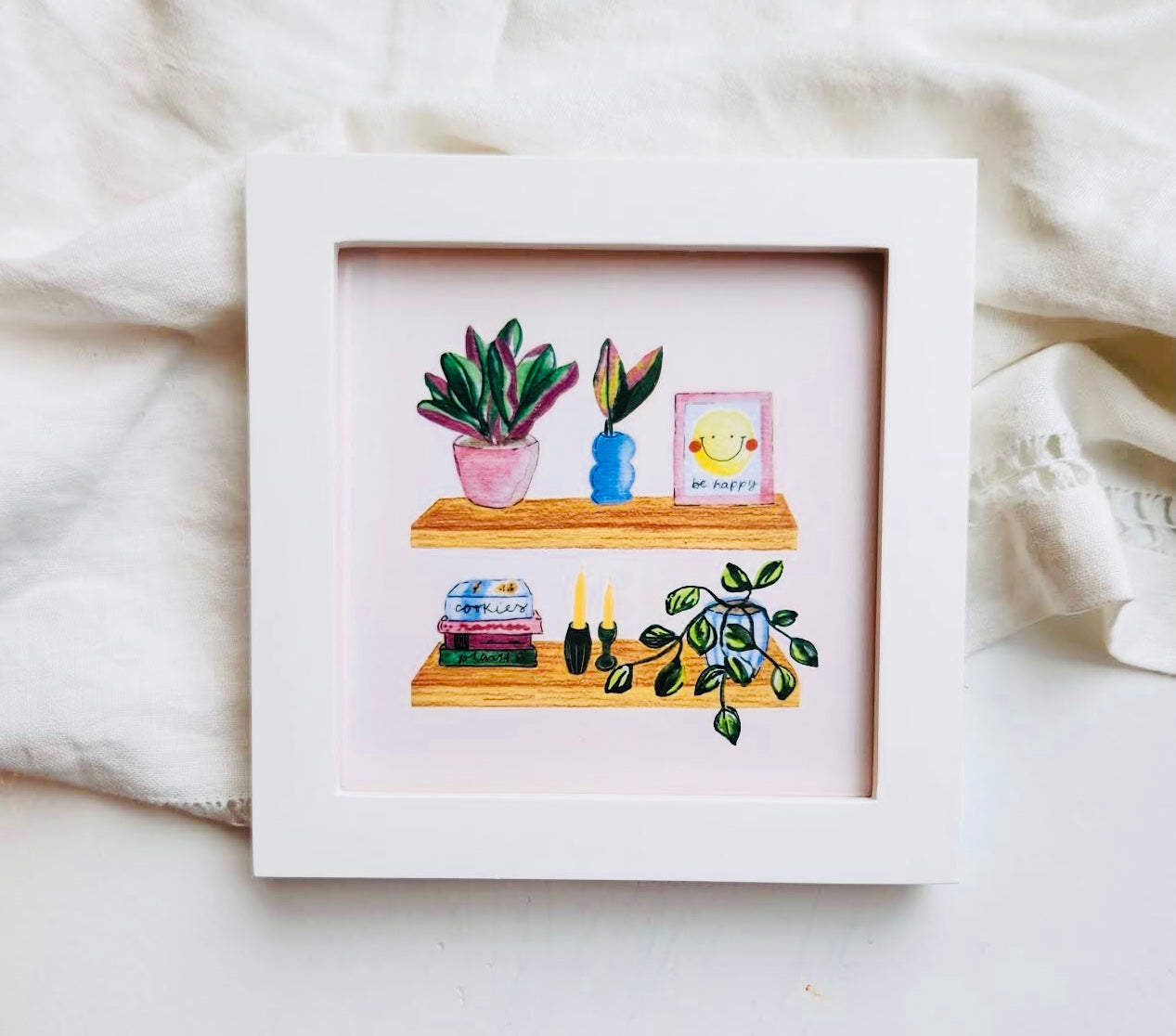 Floating Shelves Art Print