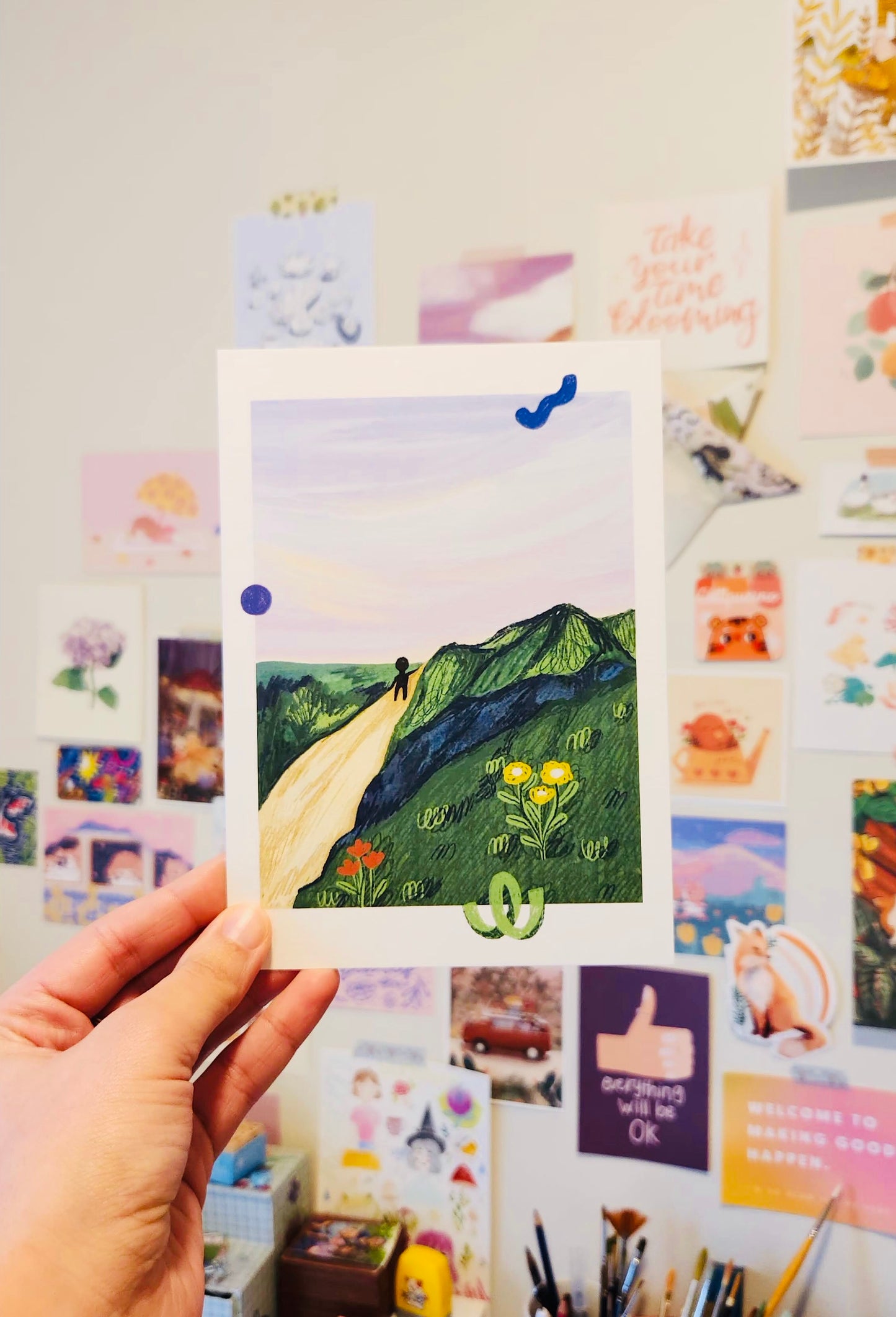 A Walk In The Woods Art Print