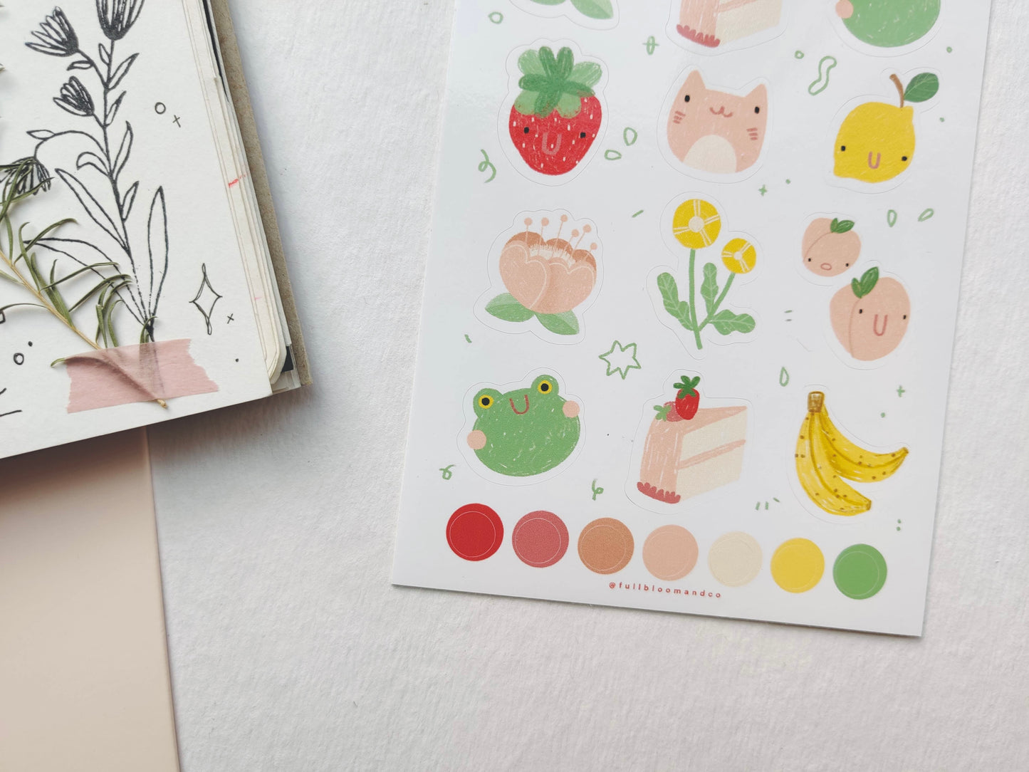 Froggy Sticker Sheet