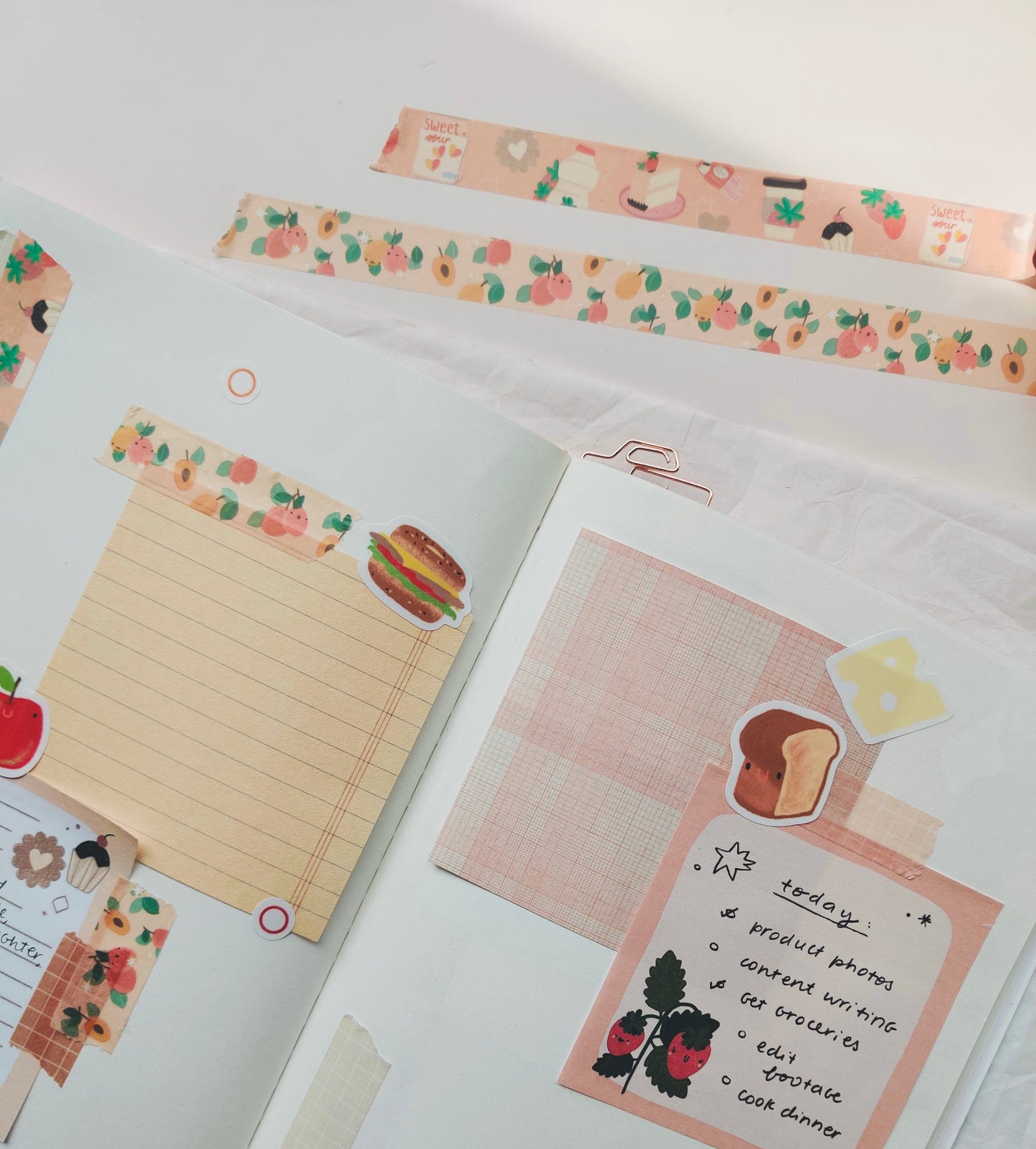 Life is a Peach Washi Tape