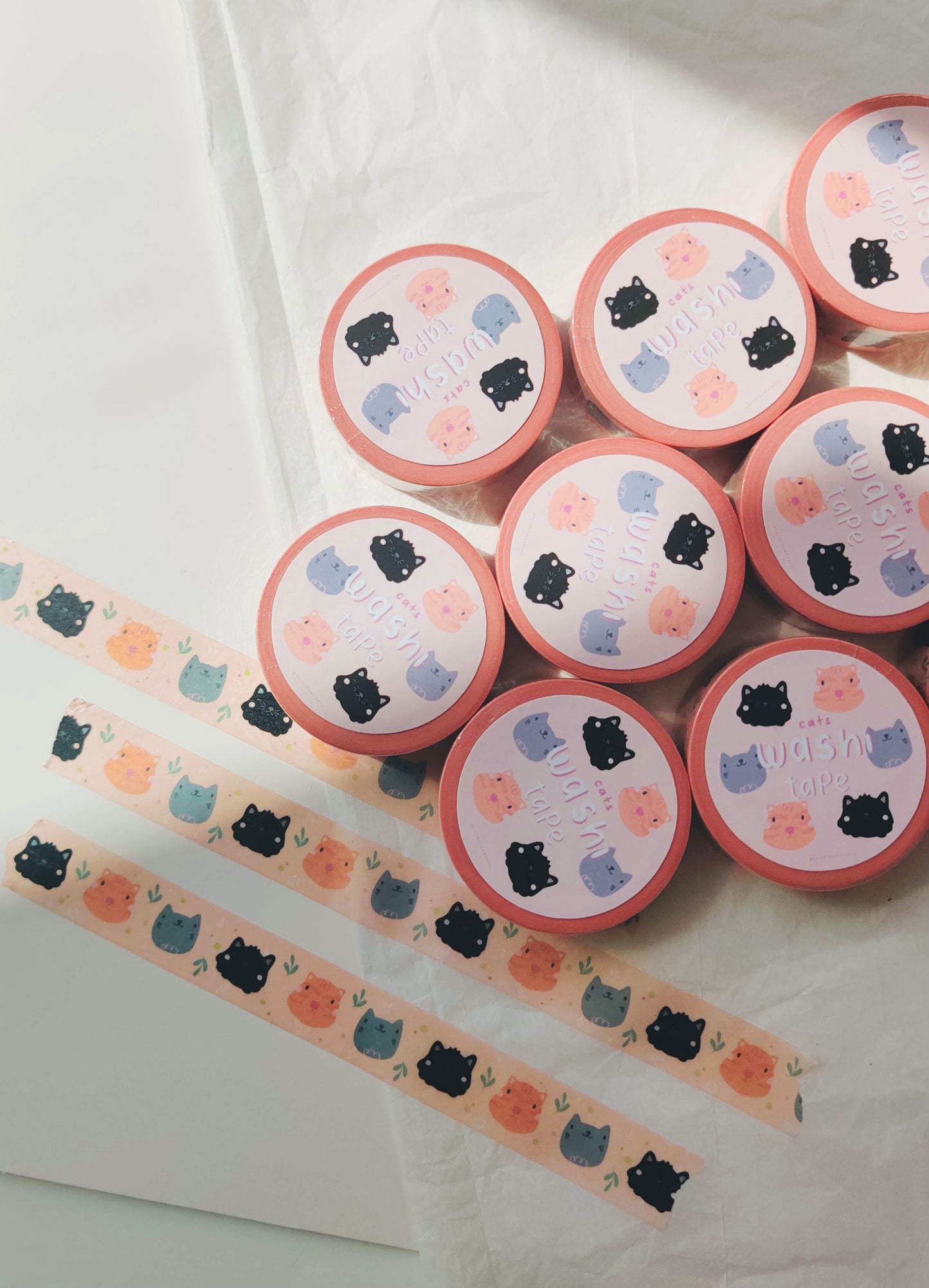 Cat Friends Washi Tape