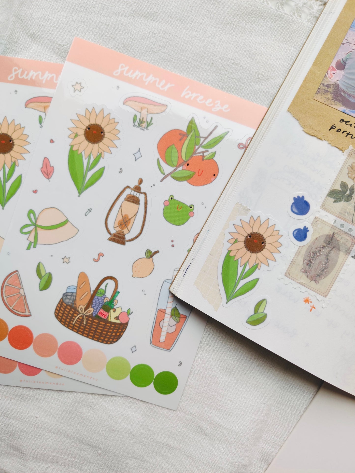 Summer Breeze Sticker Sheet