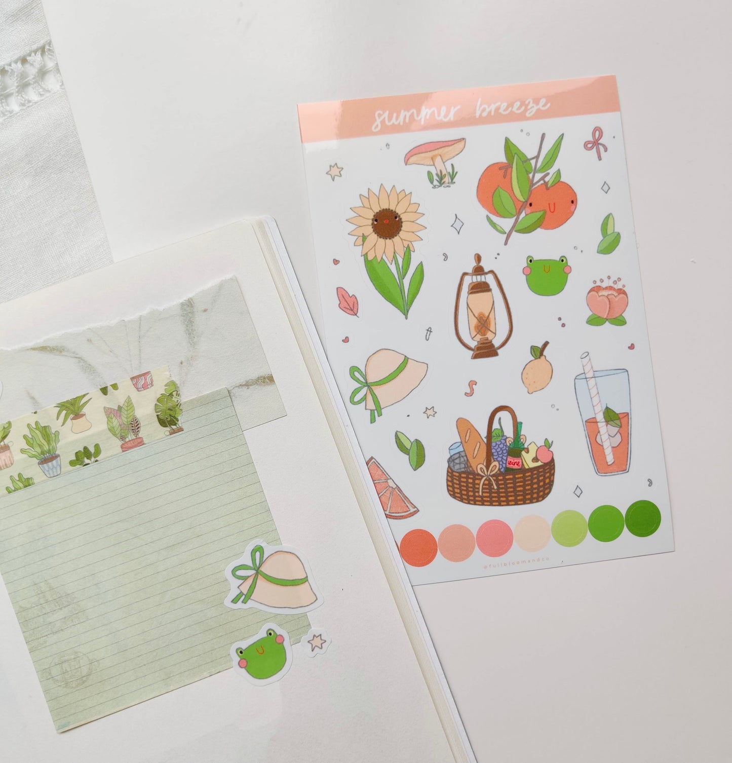 Summer Breeze Sticker Sheet