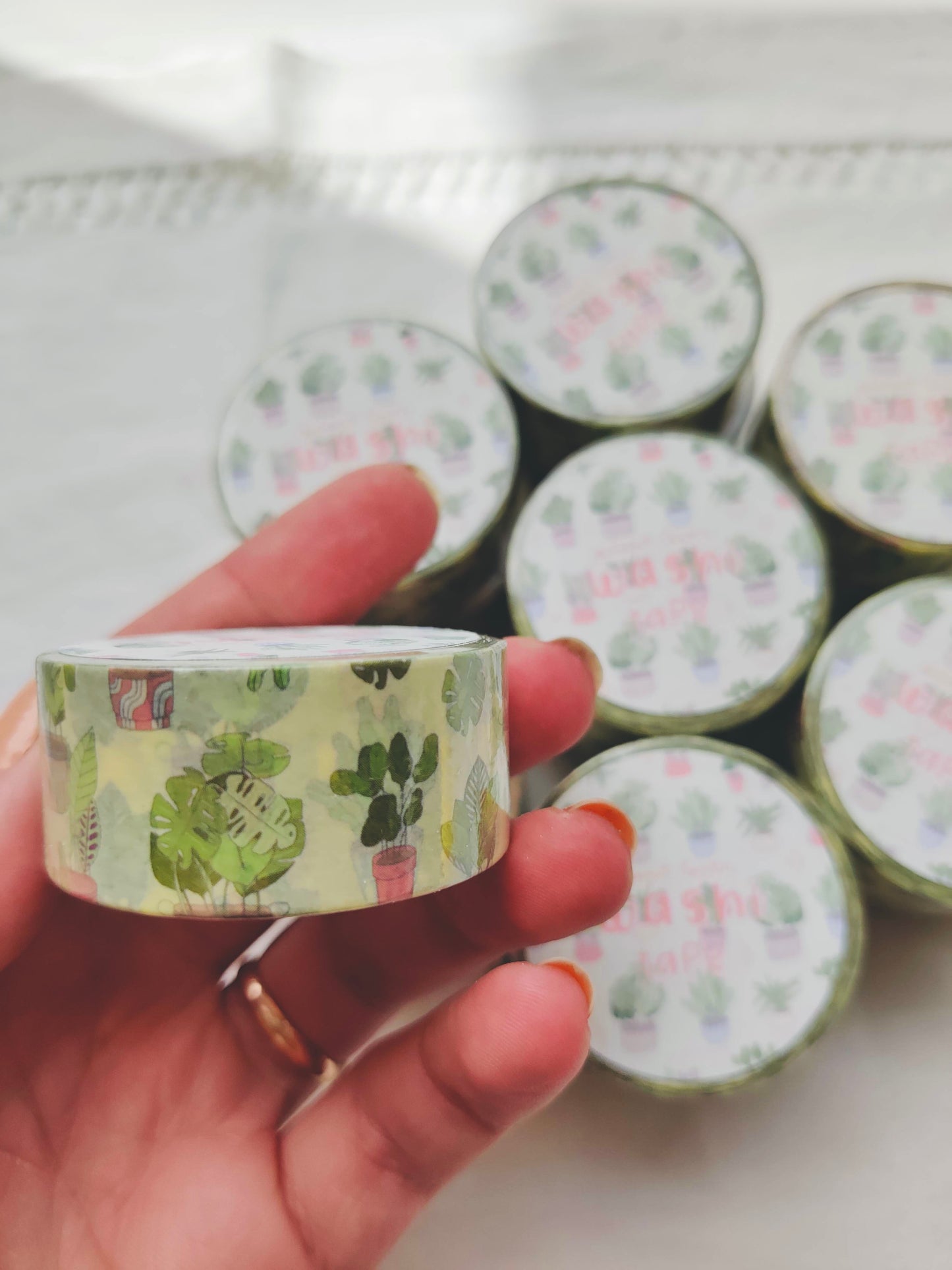 Plant Lover Washi Tape