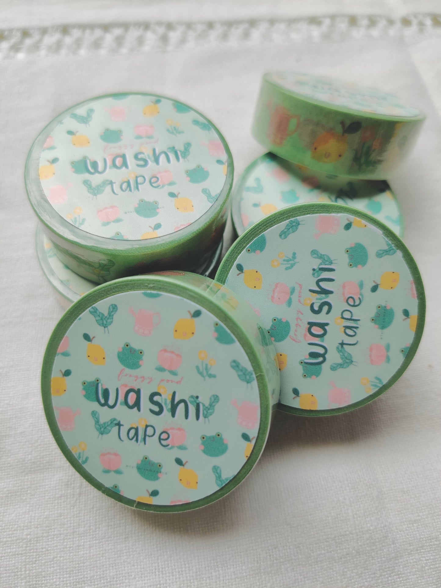 Frogs and Friends Washi Tape