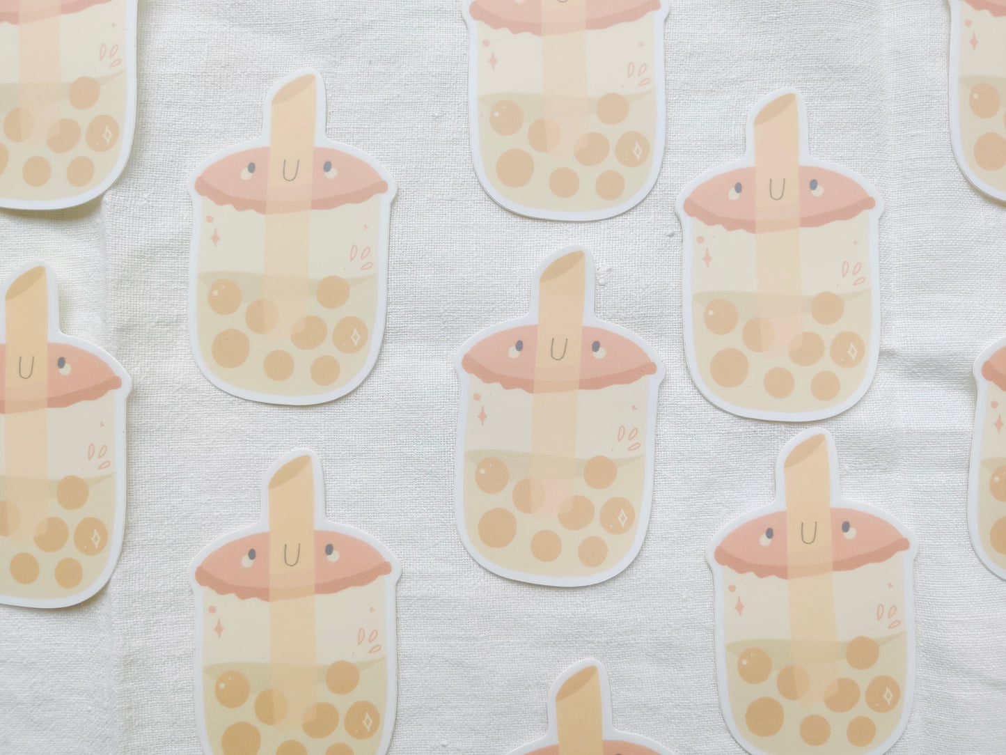 Boba Tea Vinyl Sticker