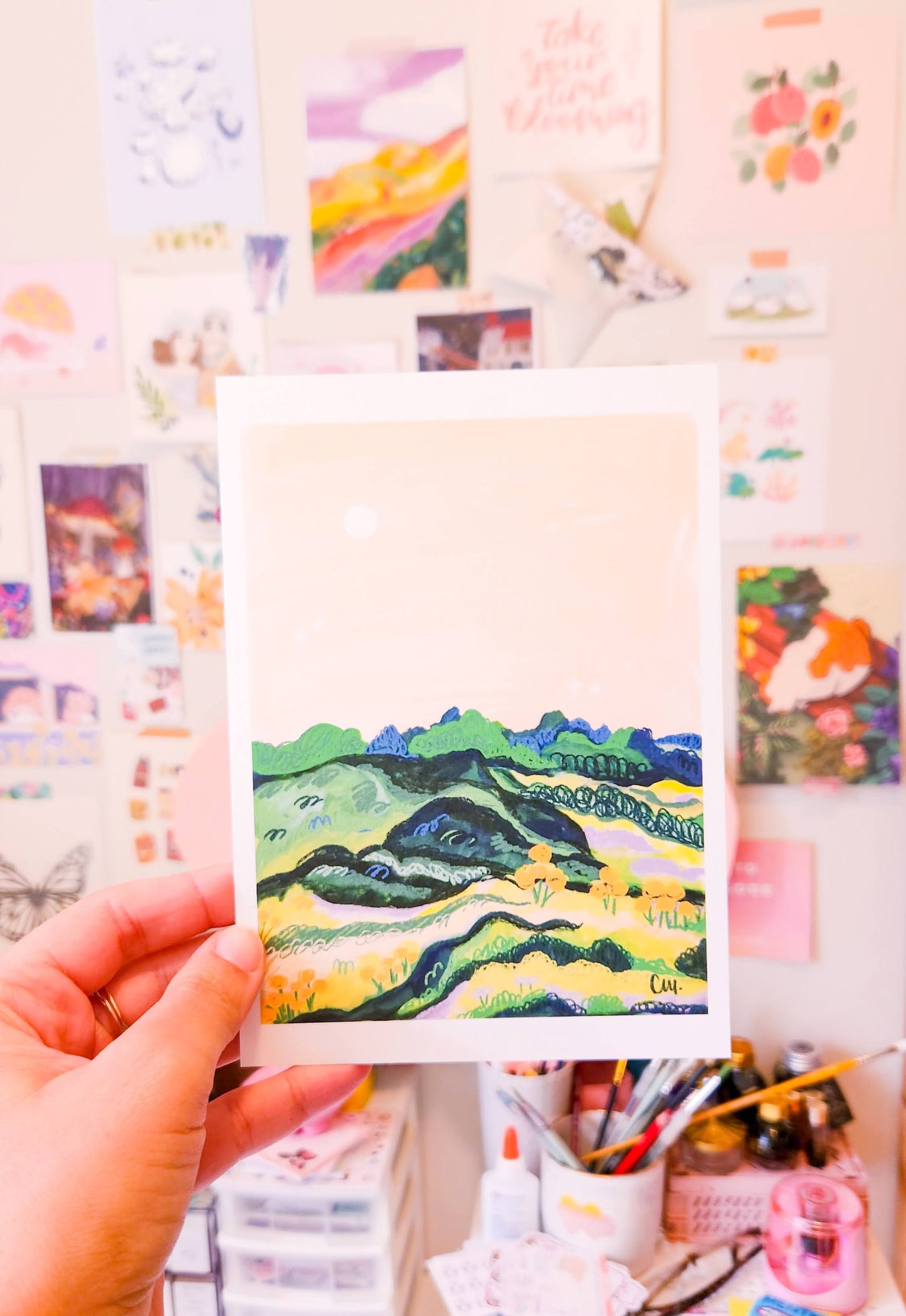 Moon Rise Art Print