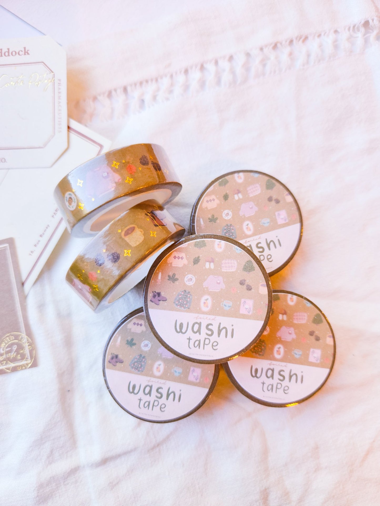 Sweater Weather Washi Tape - Foiled
