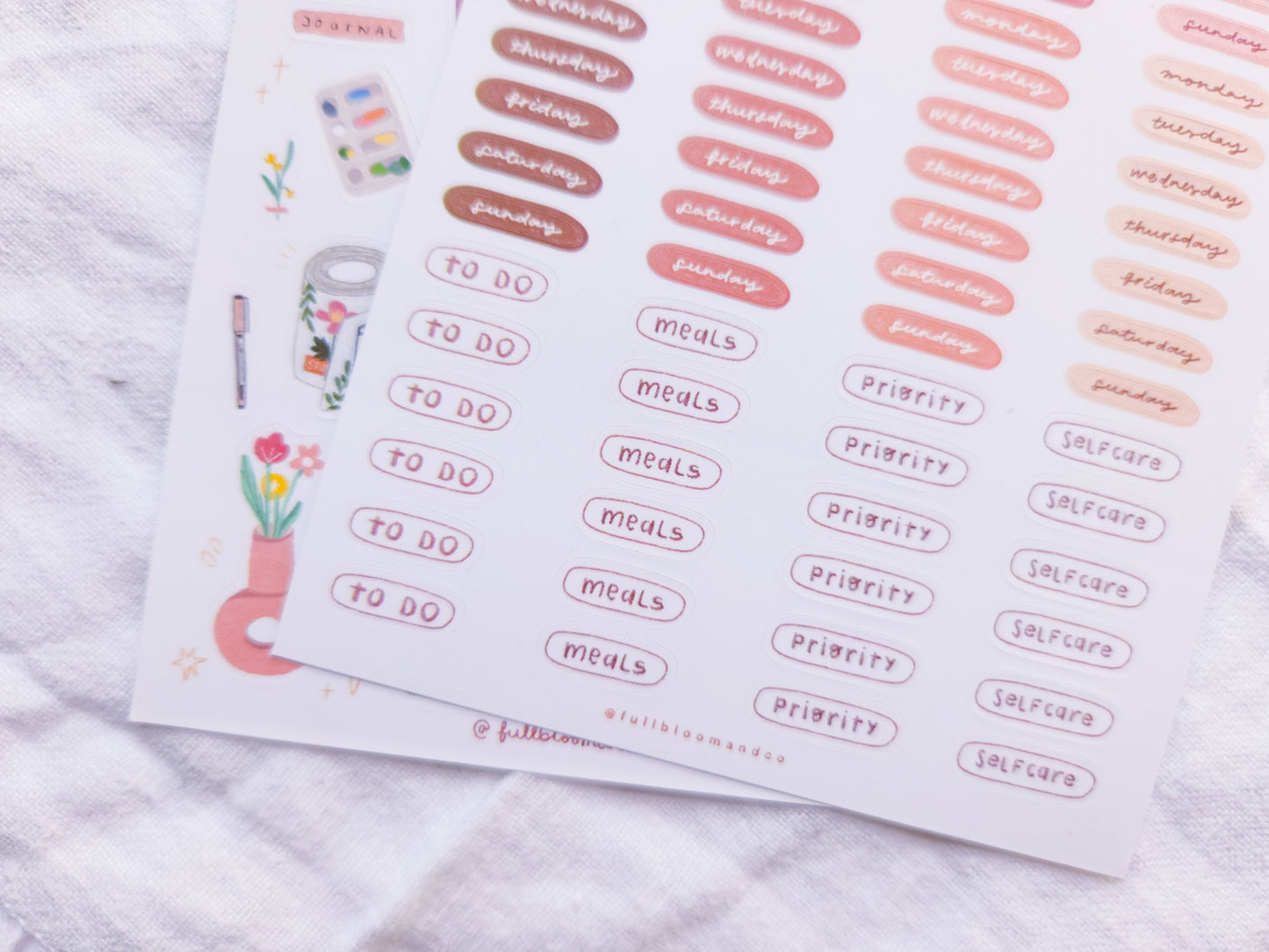 Get Things Done Sticker Sheet - Weekly Planner Stickers