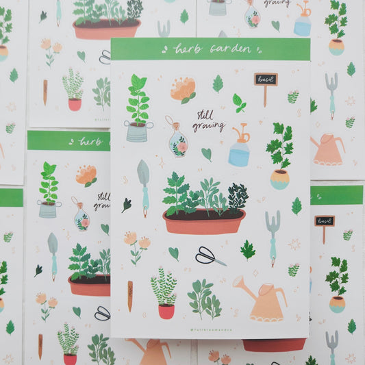 Herb Garden Sticker Sheet