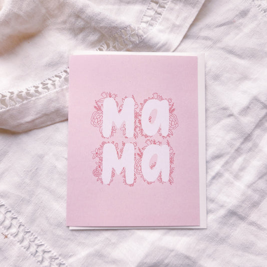 Mama Mother's Day Greeting Card