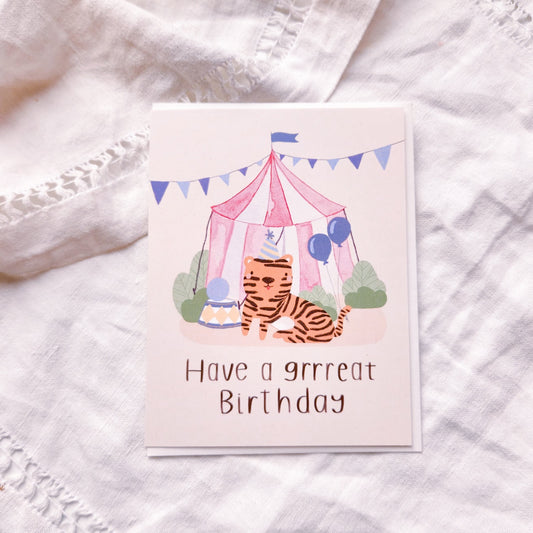 Have a Grrreat Birthday Greeting Card