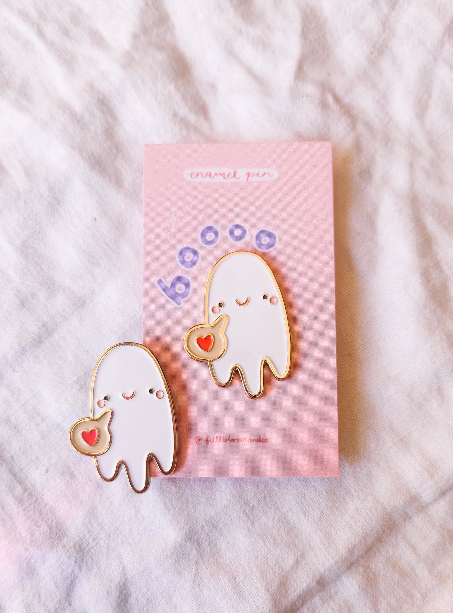 Loving Ghost Enamel Pin