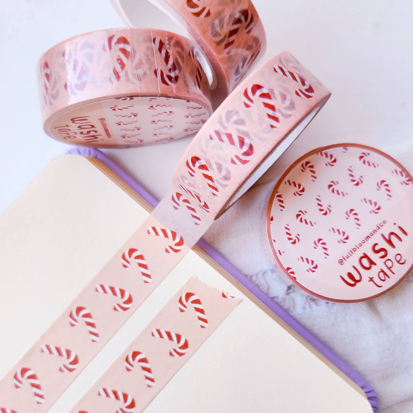 Candy Cane Washi Tape - Christmas