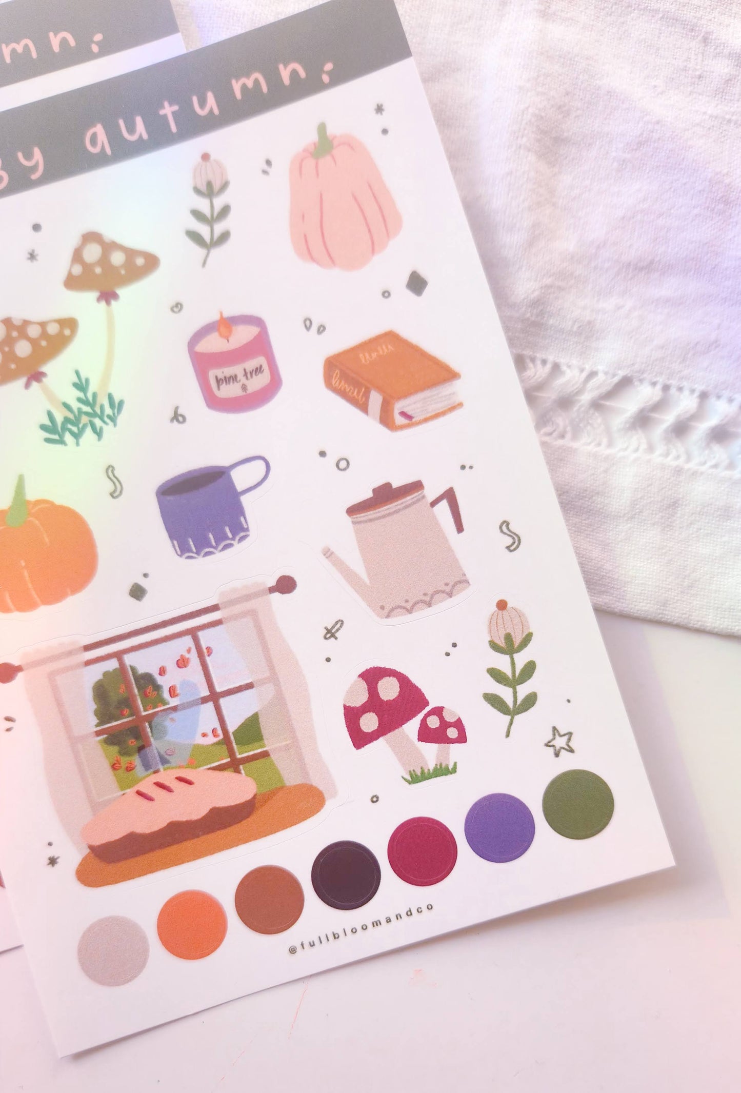 Cozy Autumn Sticker Sheet