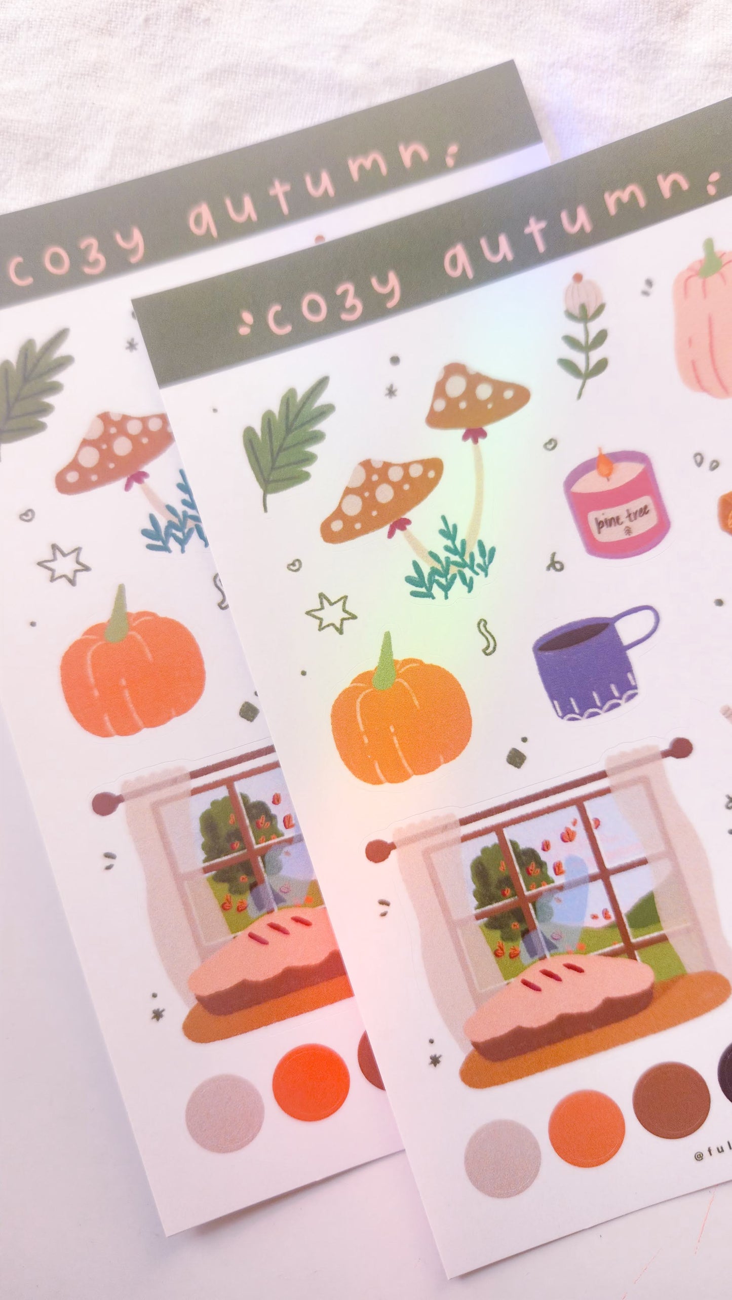 Cozy Autumn Sticker Sheet