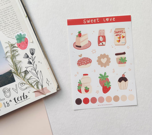 Sweet Snacks Sticker Sheet