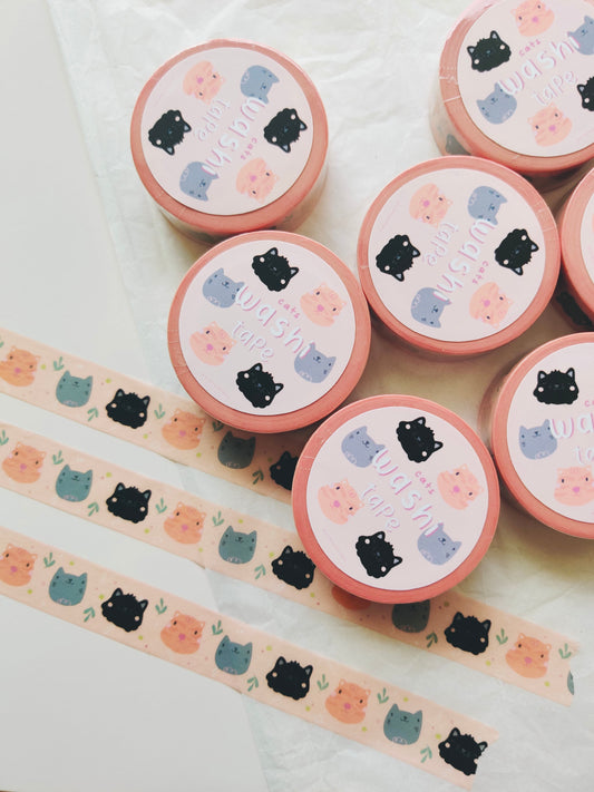 Cat Friends Washi Tape