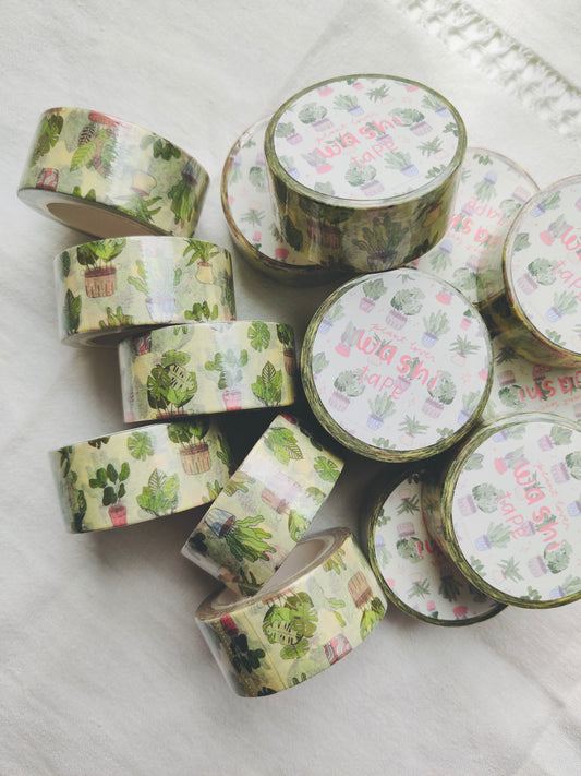 Plant Lover Washi Tape