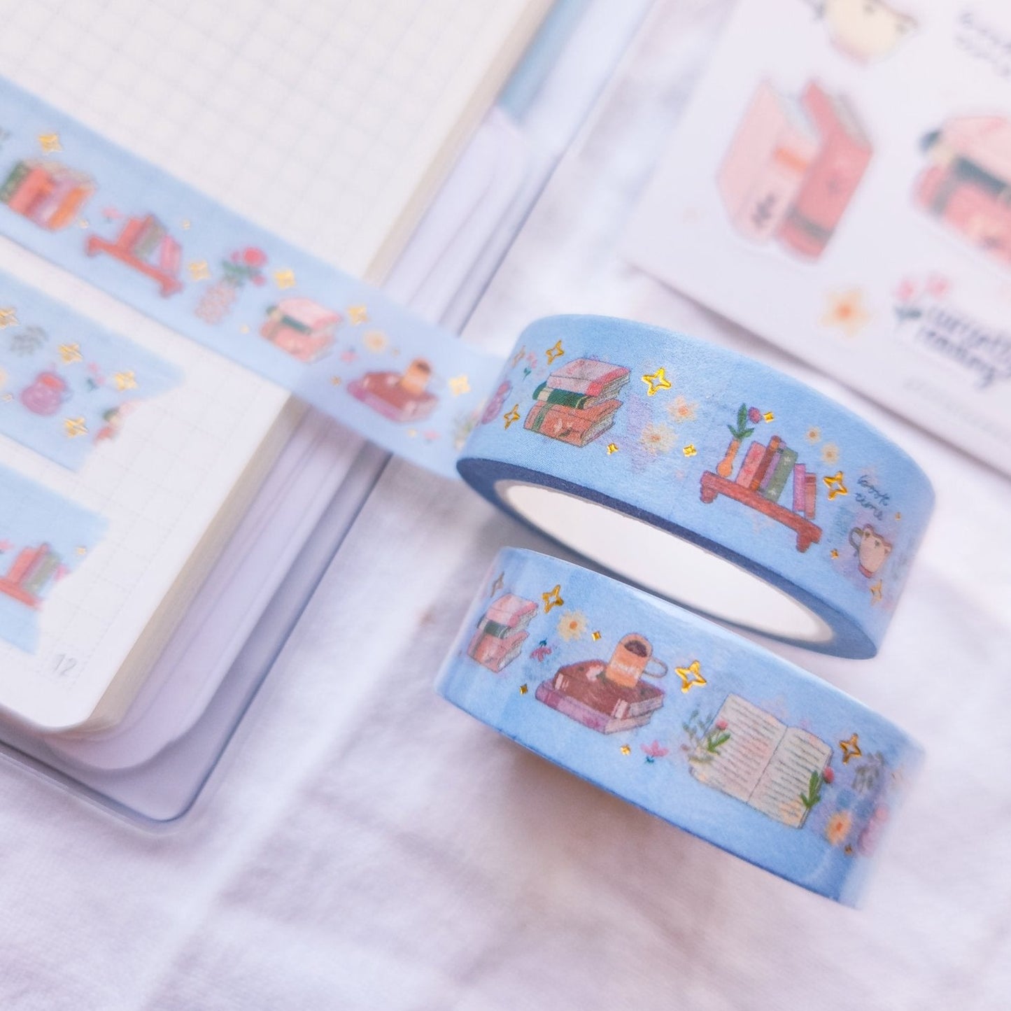 Book Club Washi Tape - Foiled