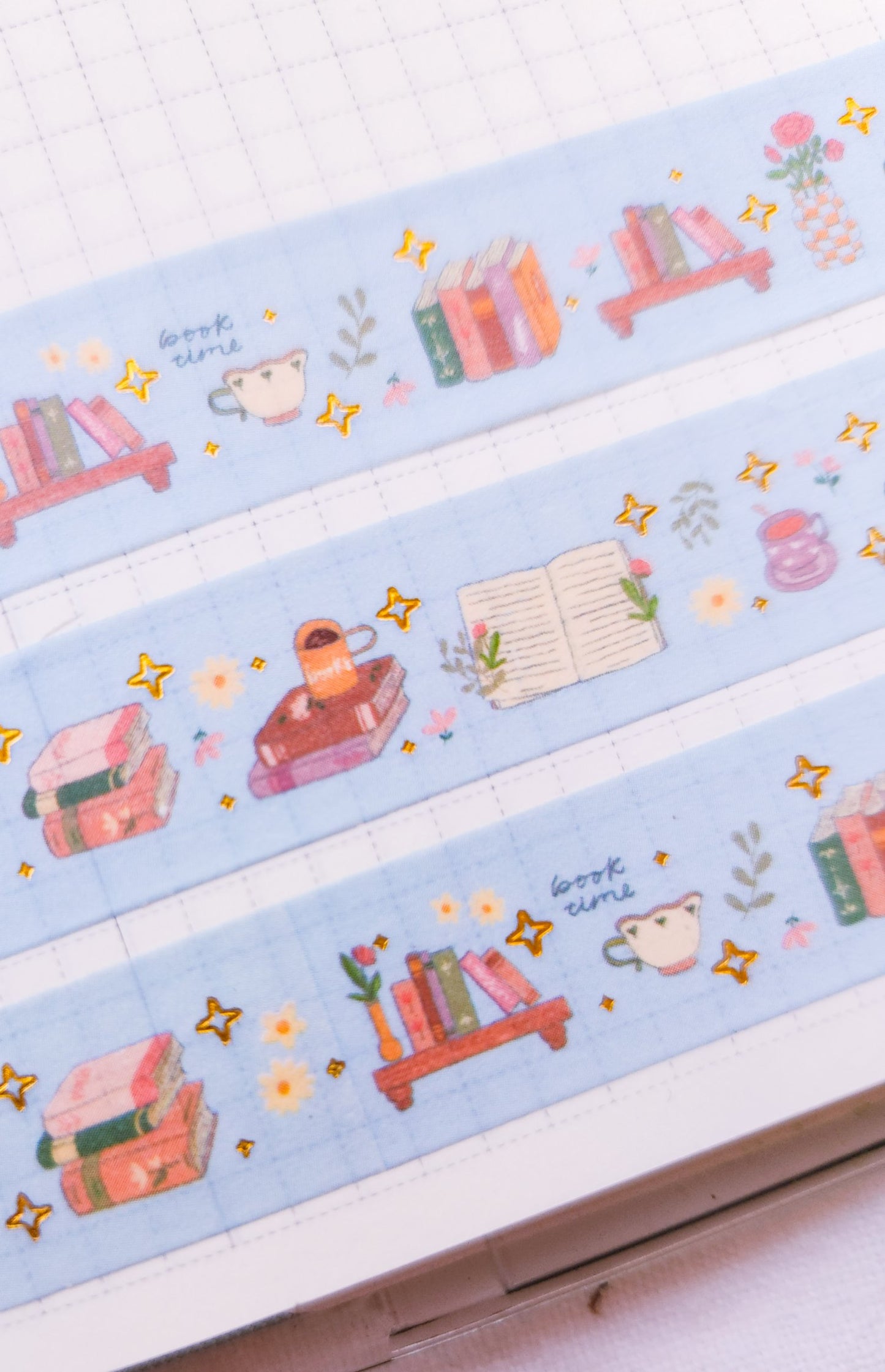 Book Club Washi Tape - Foiled