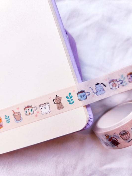 Coffee Shop Washi Tape