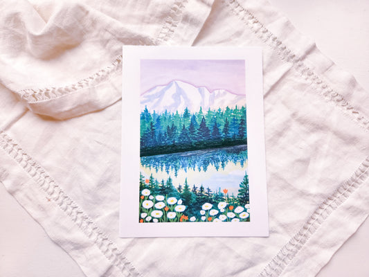 Olympic National Park Art Print