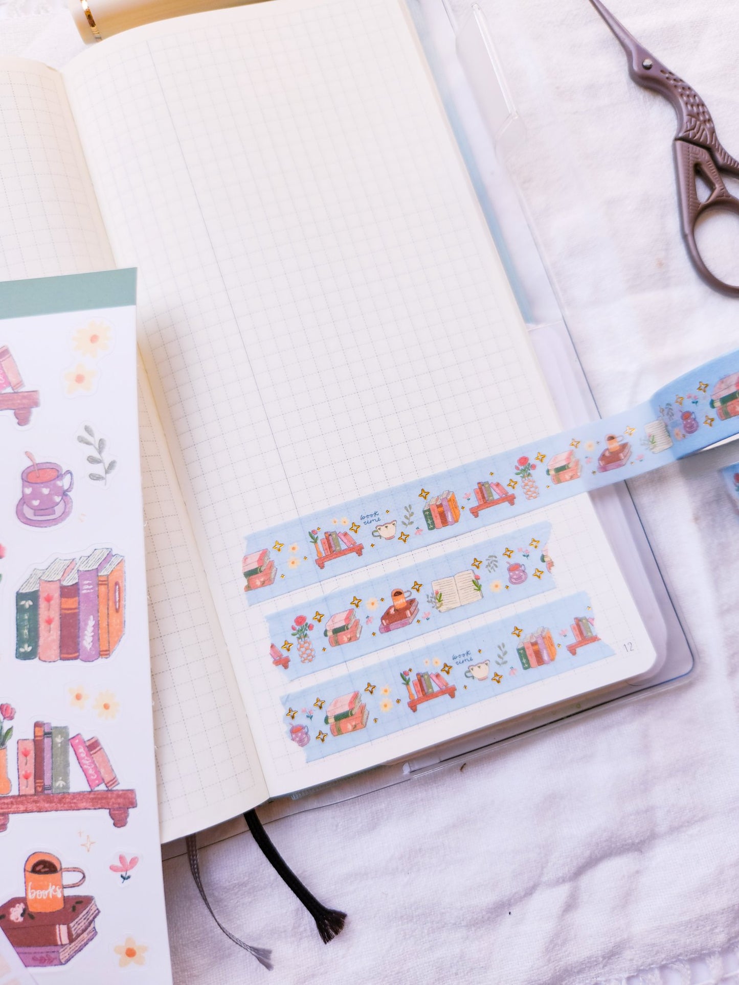 Book Club Washi Tape - Foiled