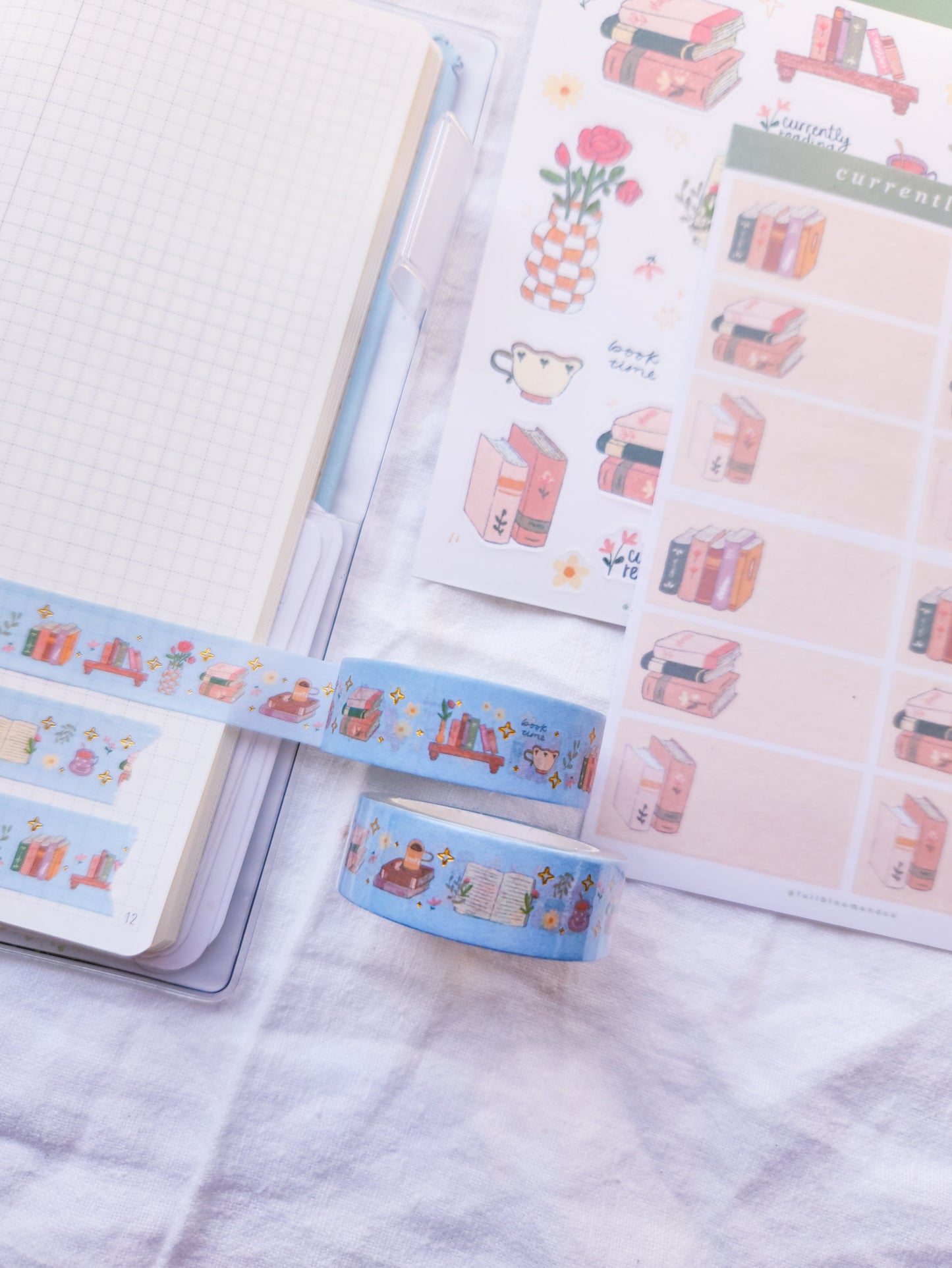 Book Club Washi Tape - Foiled