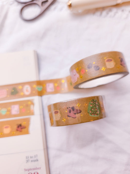 Sweater Weather Washi Tape - Foiled